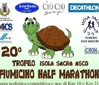 Maratonina di Fiumicino 10km/21km – scheda tecnica di Paolo Fedele